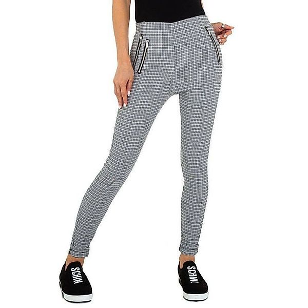 Ital-Design Röhrenhose Damen Freizeit Reißverschluss Stretch Skinny-Hose in günstig online kaufen