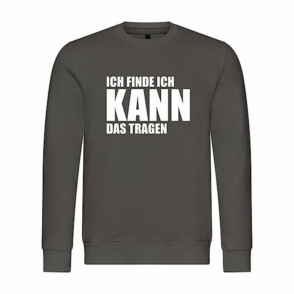 deinshirt Kapuzenpullover Herren Pullover Ich finde ich kann das tragen Mit günstig online kaufen