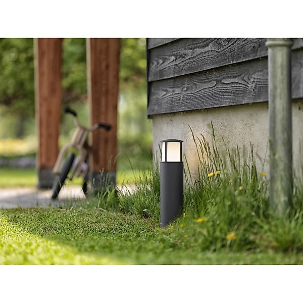 Philips myGarden LED-Sockelleuchte Stock Anthrazit günstig online kaufen