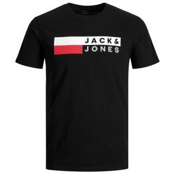 Jack & Jones Rundhalsshirt Jack&Jones Logo günstig online kaufen