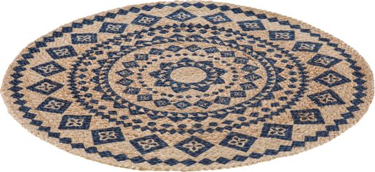 LUXOR living Teppich "Mamda" rund 4 mm Höhe Juteteppich, Flachgewebe, reine günstig online kaufen