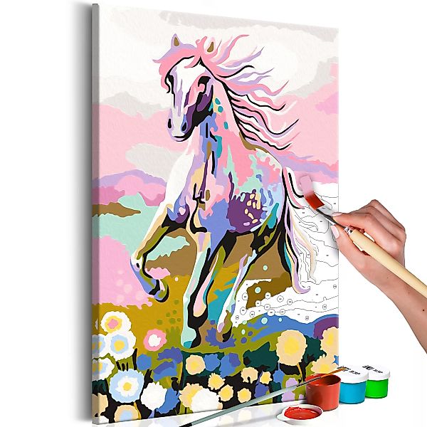 Malen Nach Zahlen - Märchenhaftes Pferd günstig online kaufen