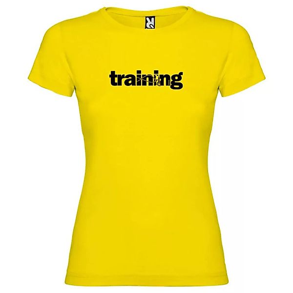 Kruskis Word Training Kurzärmeliges T-shirt M Yellow günstig online kaufen