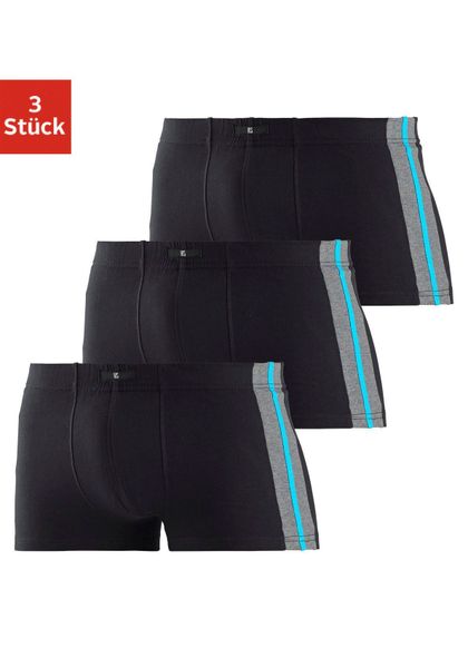 H.I.S Boxer "Boxershorts für Herren" Packung, 3 Stk. tlg., mit Colorblockin günstig online kaufen