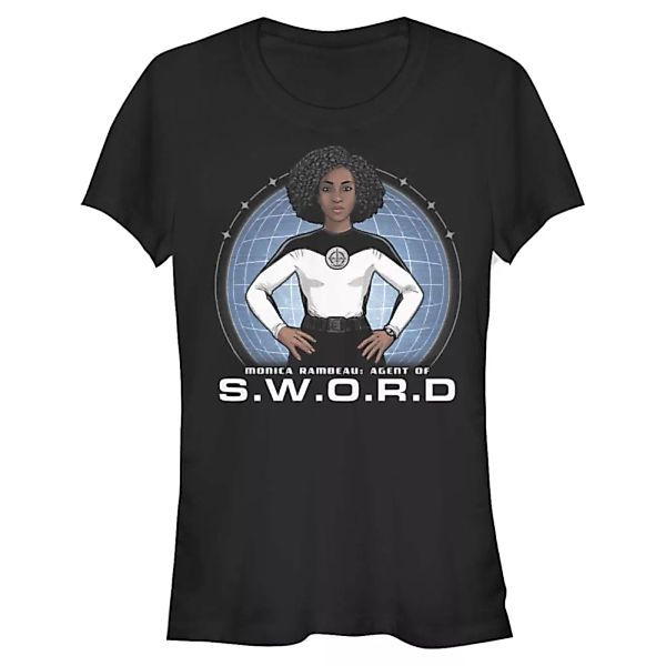 Marvel - WandaVision - Monica Rambeau Sword Hero - Frauen T-Shirt günstig online kaufen