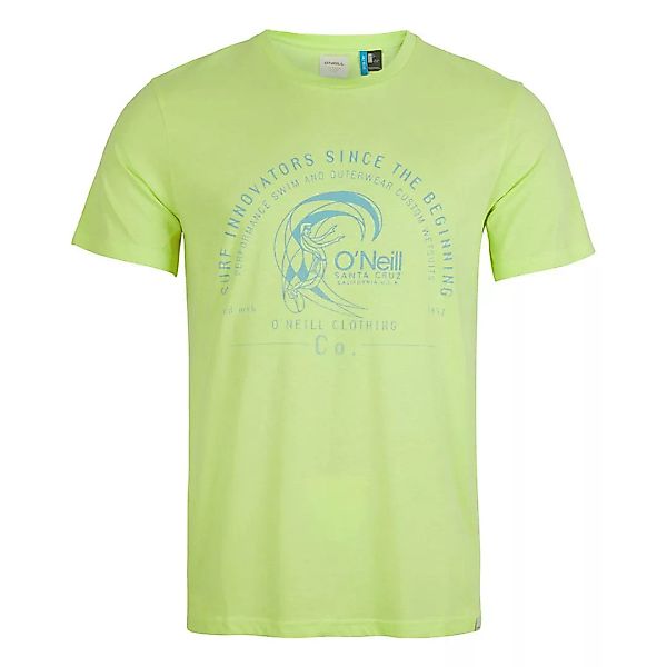 O´neill Innovate Kurzärmeliges T-shirt XS Sunny Lime günstig online kaufen