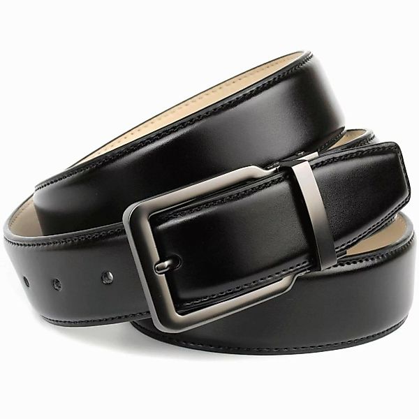 Anthoni Crown Ledergürtel Business-Ledergürtel günstig online kaufen