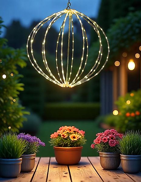 Star-Max Gartenleuchte LED Dekokugel Ø50cm mit günstig online kaufen