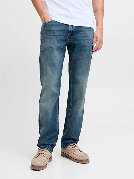 Jack & Jones Regular-fit-Jeans JJICLARK mit Used-Look und Stretch für den A günstig online kaufen