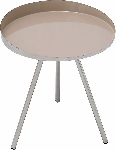 Kayoom Beistelltisch "Morrison, runder Beistelltisch, edler Look", (1 St.), günstig online kaufen