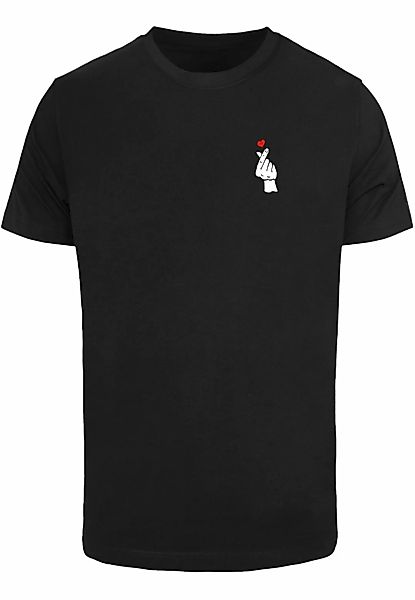 MisterTee T-Shirt "MisterTee Herren Love Sign Tee 2.0" günstig online kaufen