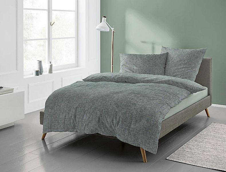 Irisette Bettwäsche Mink 8835, Biber, 2 teilig, einzigartige kuschelig weic günstig online kaufen