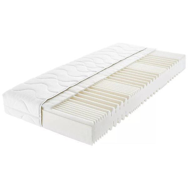 Komfortschaummatratze Pearl weiß Liegefläche B/L: ca. 90x200 cm günstig online kaufen