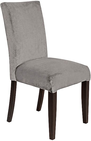 Fink Polsterstuhl "MIRCO", Samtvelours VELVET, mit schmalem Holzsockel günstig online kaufen