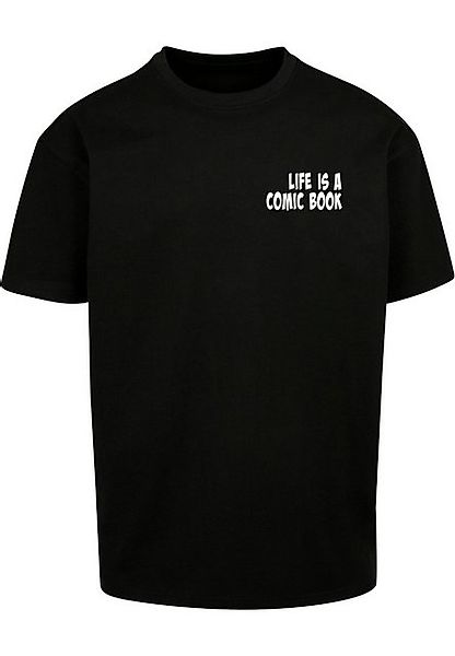 Merchcode T-Shirt Merchcode Herren Book Comic Heavy Oversized Tee (1-tlg) günstig online kaufen