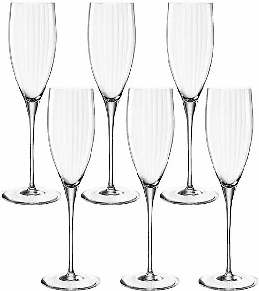 LEONARDO Sektglas »POESIA«, (Set, 6 tlg.), 250 ml, 6-teilig günstig online kaufen