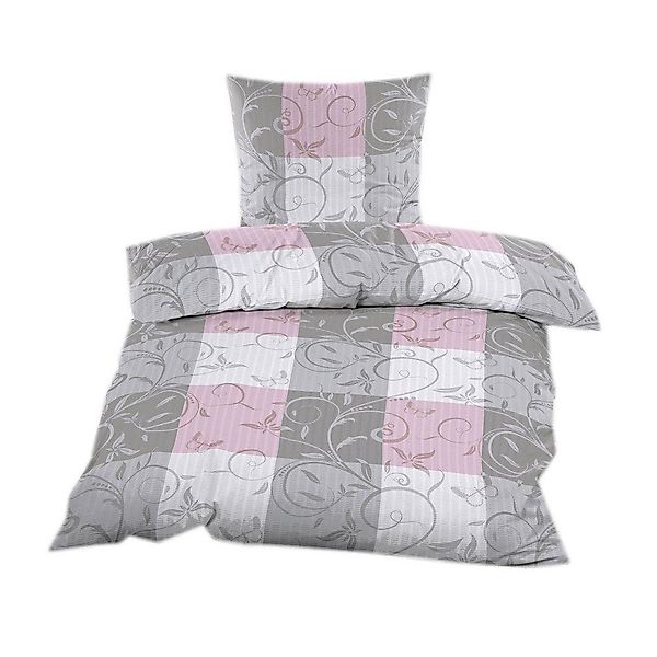 Casa Colori Bettwäsche Seersucker Bettwäsche 135x200 günstig online kaufen