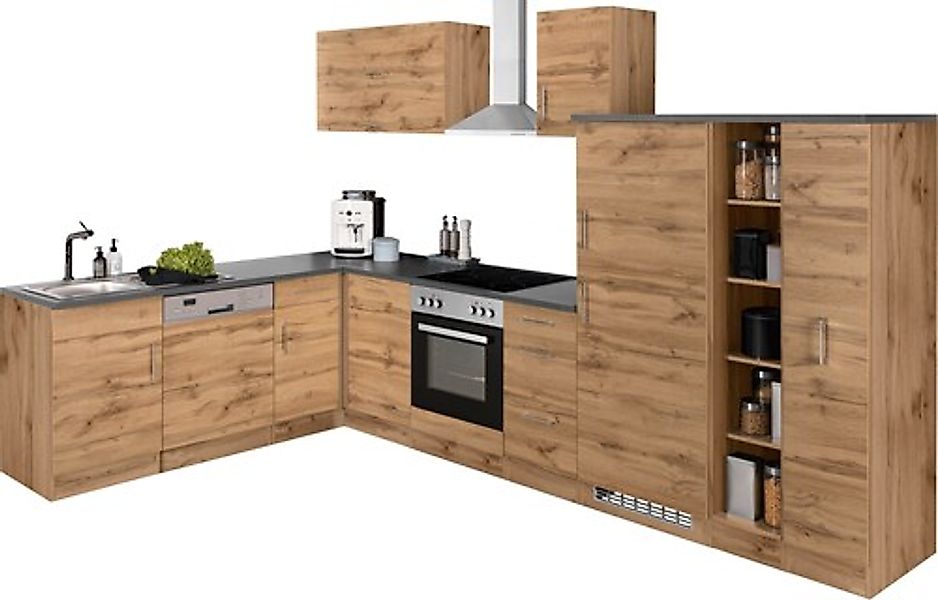 KOCHSTATION Winkelküche "KS-Colmar" ohne E-Geräte, Stellbreite 210/330 cm günstig online kaufen