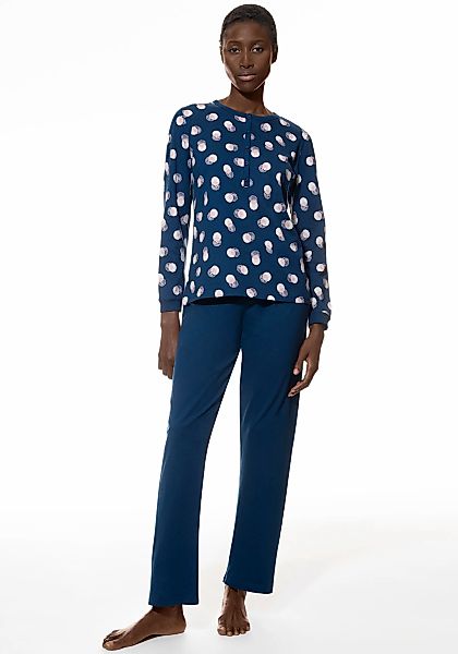Mey Schlafanzug "Scribbled Dots" 2 Stk. tlg., Baumwolle, modern, bequem, ge günstig online kaufen