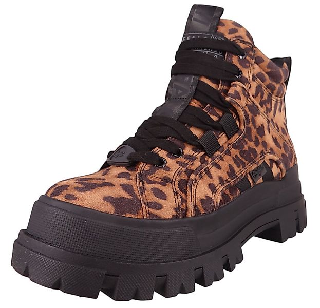 Buffalo 1622591 Aspha NC Mid Black/Beige/Leo Stiefelette günstig online kaufen