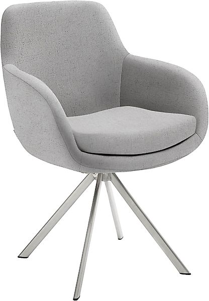 Musterring Esszimmerstuhl "Tavia", (Set), 2 St., Flachgewebe, Stativgestell günstig online kaufen