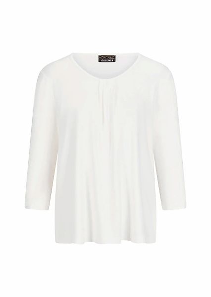 GOLDNER Kurzarmshirt "Viskose-Oberteil mit Halbarm" günstig online kaufen