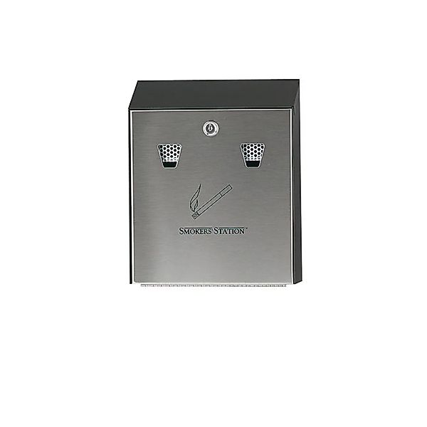 PROREGAL Rubbermaid Edelstahl Wand-Aschenbecher Mit Feuerbeständigem Innene günstig online kaufen