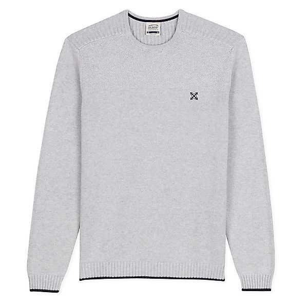 Oxbow N2 Polmi Rundhalsausschnitt Sweater 4XL Grey Heather günstig online kaufen