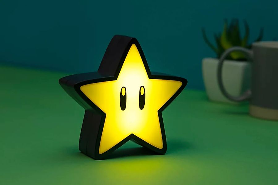 Paladone Dekolicht »Super Mario Super Star Leuchte mit Sound« günstig online kaufen