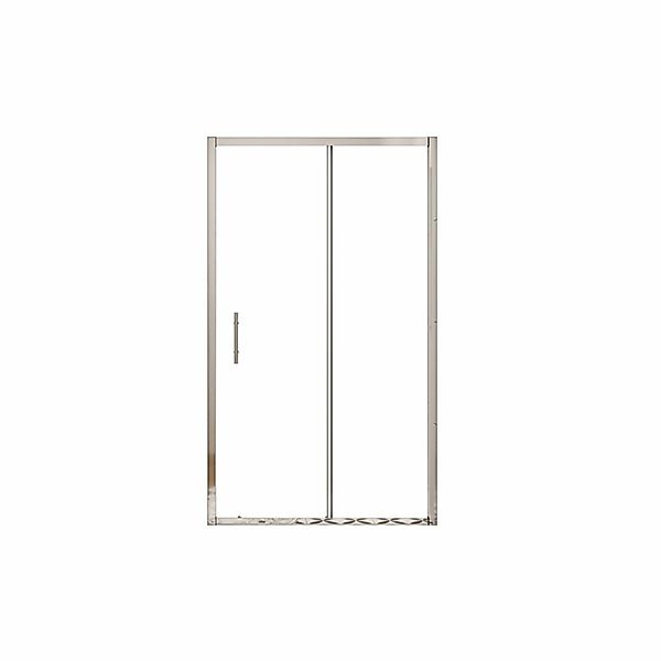 Duschparadies Schiebetür 140 cm Duschtür Nischentür 5mm ESG Sicherheitsglas günstig online kaufen