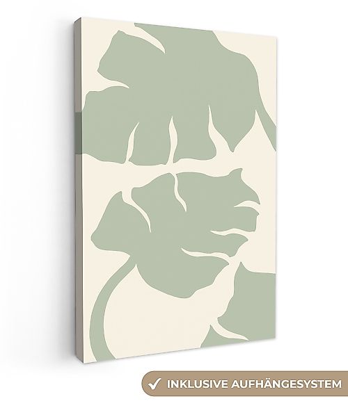 OneMillionCanvasses® Leinwandbild Monstera - Blätter - günstig online kaufen