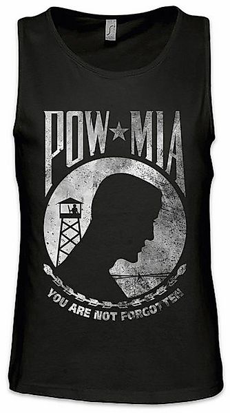 Urban Backwoods Tanktop Pow Mia Vintage Logo Ärmelloses T-Shirt Prisoner Of günstig online kaufen