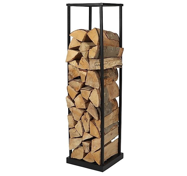 Urban Living Kaminholzregal Holzstapelregal Kaminholz Stapelregal Standrega günstig online kaufen