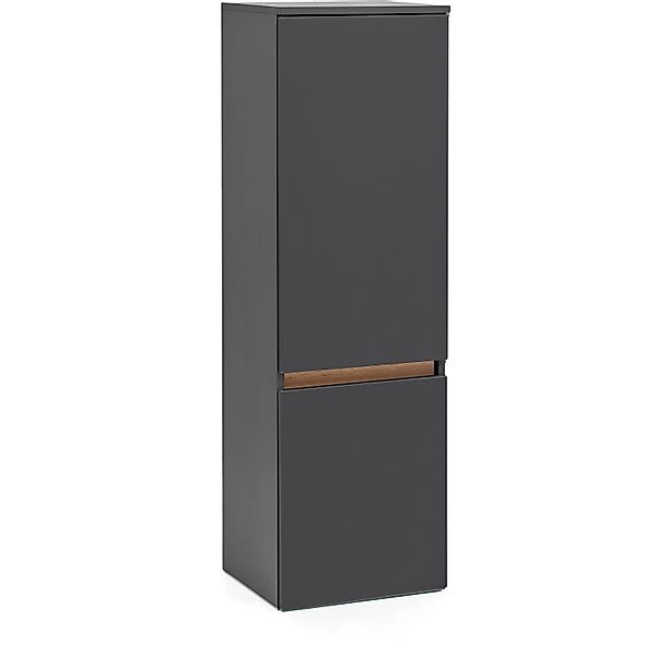 Held Möbel Midischrank Trient 40 cm matt Grau-Wotaneiche günstig online kaufen