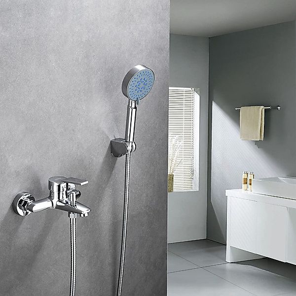 Auralum Max Duschsystem Badewannenarmatur Wasserhahn Duscharmatur günstig online kaufen