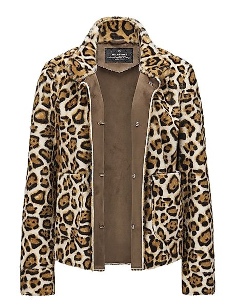 Milestone Fellimitatjacke MSHarmless leo Kurzhaar-Kunstpelz Jäckchen günstig online kaufen