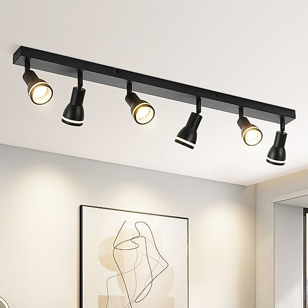 ZMH Deckenstrahler 6-Flammig Küche Modern Deckenleuchte GU10 für Flur Wohnz günstig online kaufen