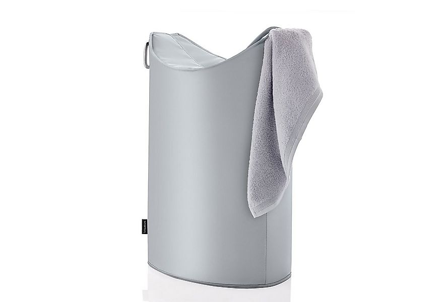 blomus Wäschetruhe blomus Wäschesammler FRISCO silber LBH 42x33x66.50 cm gr günstig online kaufen