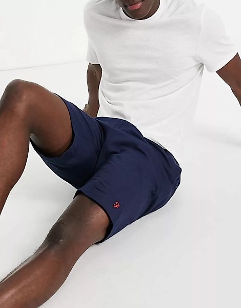 Farah – Kielder – Marineblaue Lounge-Shorts günstig online kaufen