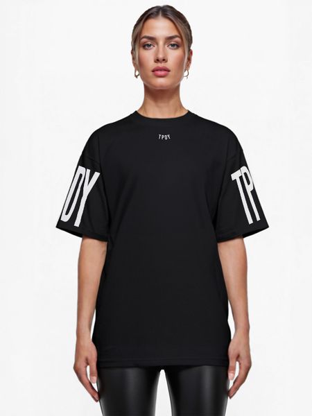 trueprodigy Oversize-Shirt Viktor F Logoprint Rundhals günstig online kaufen