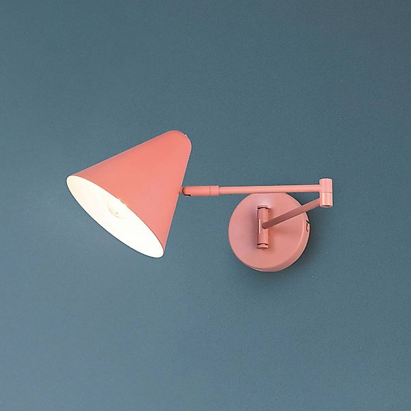 Wandleuchte Cosima, apricot, Ausladung 54 cm, Metall günstig online kaufen