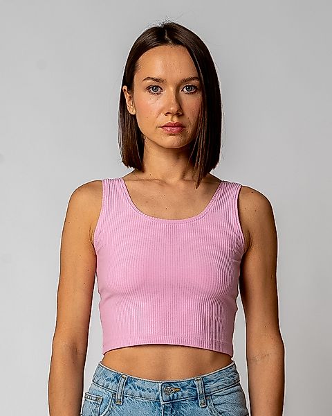 GORG Crop-Top Damen Geripptes Cropped Top günstig online kaufen