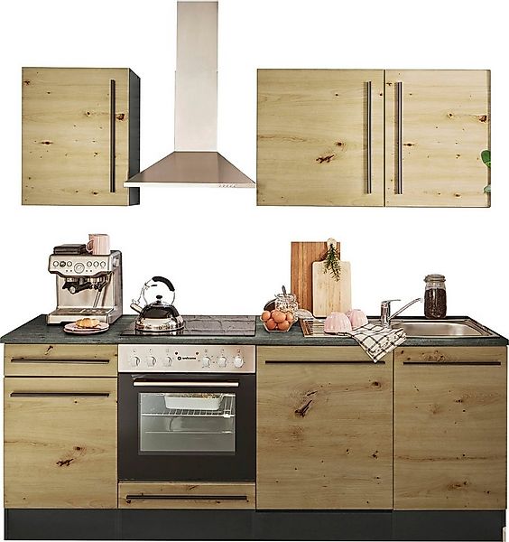 BASIC by Balculina Küchenzeile Jazz, Breite 220 cm, wahlweise mit E-Geräten günstig online kaufen