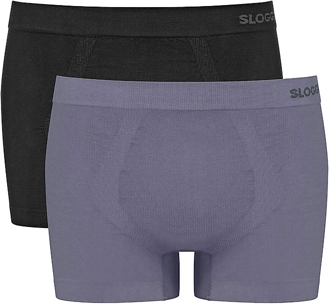 sloggi Boxer men GO Smooth (2er Pack) nahtlos, weich, ohne Eingriff, ohne s günstig online kaufen
