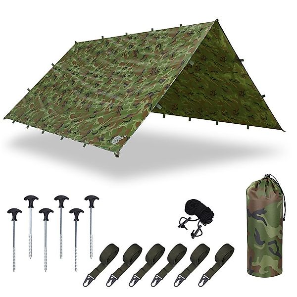 yourGEAR Sonnensegel yourGEAR Bushcraft Tarp 3x3 günstig online kaufen