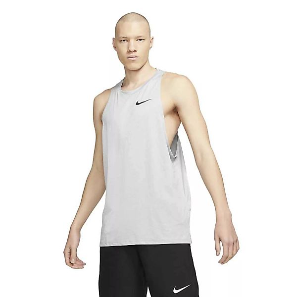 Nike Pro Dri Fit Ärmelloses T-shirt XL Particle Grey / Grey Fog / Heather / günstig online kaufen