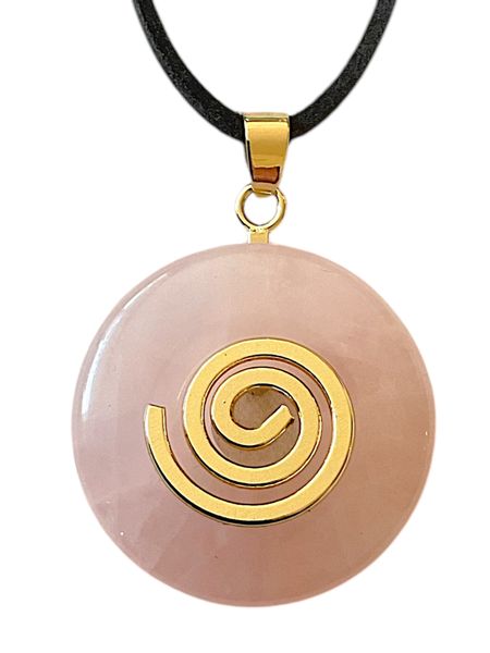 Steinfixx® Lange Kette echter Edelsteindonut 30 günstig online kaufen