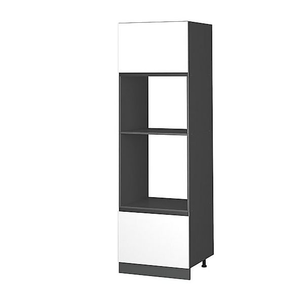 Vicco Mikrowellenschrank R-Line Küchenregal für die Mikrowelle Weiß/Anthraz günstig online kaufen