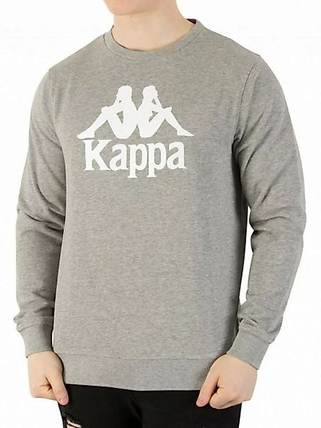 Kappa Langarmshirt Authentic Zemin Longsleeve, Grau mit Logo günstig online kaufen