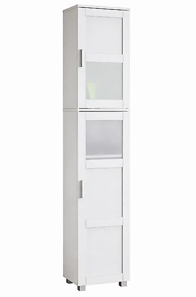 VCM Hochschrank "Holz Badmöbel Badschrank Hochschrank Nilari" 1 Stk. tlg. günstig online kaufen